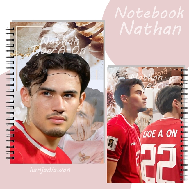 

Notebook Nathan Tjoe-A-On Buku Timnas Indonesia Nathan Tjoe A On