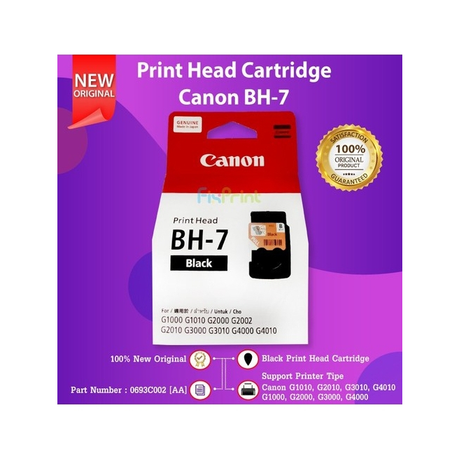 Print Head Cartridge Canon BH-7 Print Head Cartridge Pengganti CA91