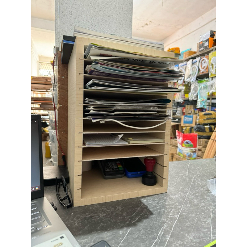 RAK AMPLAS/RAK NOTA/RAK SERBAGUNA FULL HPL