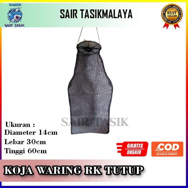 KOJA WADAH IKAN WARING RK DOUBLE TUTUP