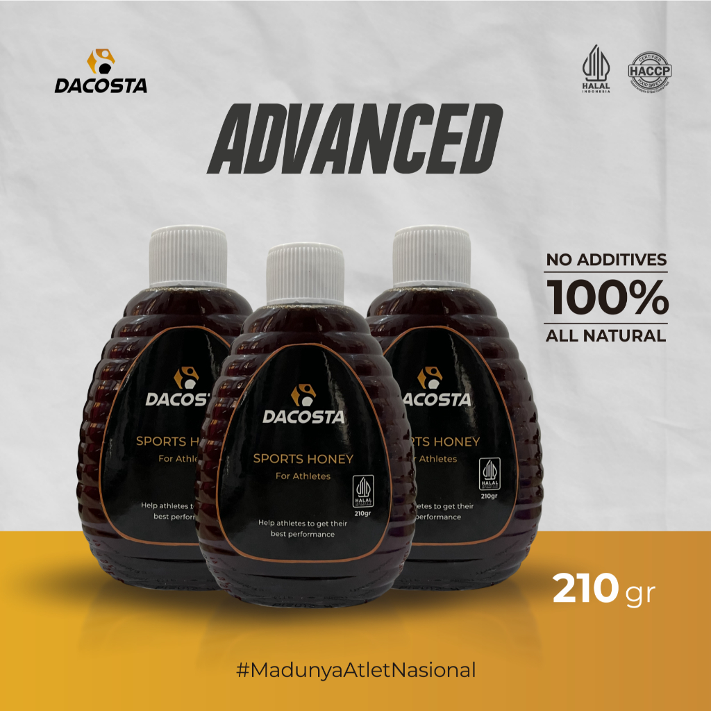 

Dacosta Honey - Sports Honey For Athletes - Paket Advanced (3 PCS)