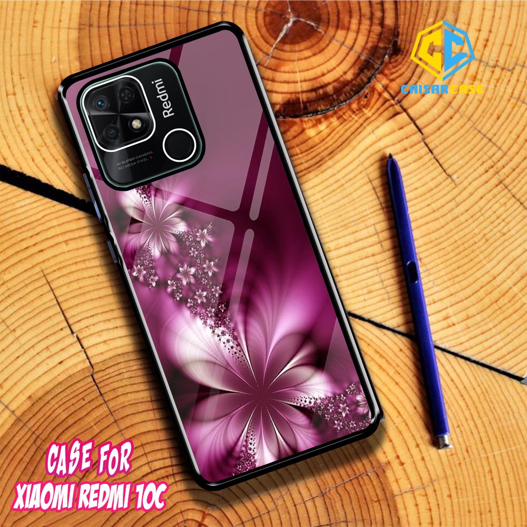 Case Xiaomi Redmi 10c Case Hp Xiaomi Redmi 10c Kaisarcase Motif [ Bunga ] Casing Hp Aesthetic Kesing
