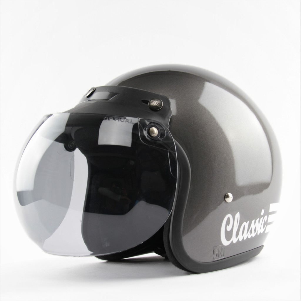 Helm Bogo Classic Kaca Cembung