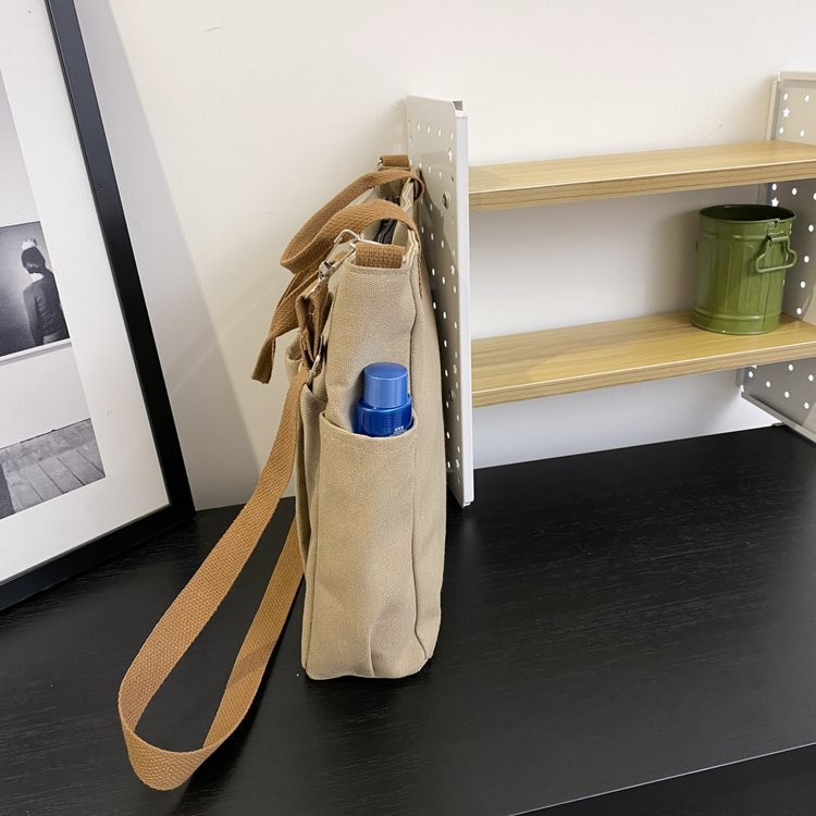 RECOMMENDED Hayden Raeon Bag Tote Bag Polos Gaya Kekinian Tas Tote Kanvas Fashionable Wanita Korea