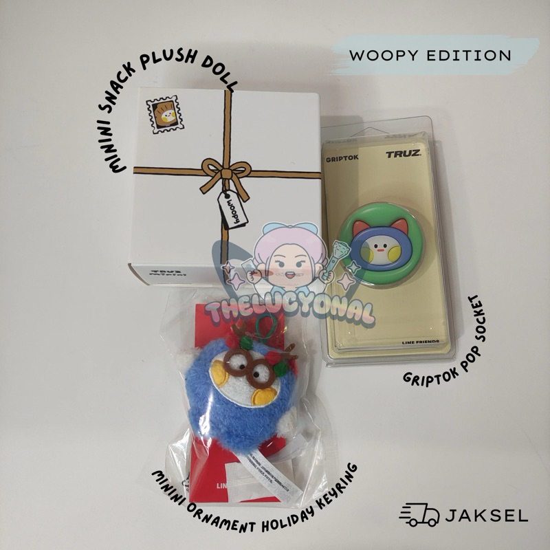 TRUZ by TREASURE | WOOPY JEONGWOO Minini Griptok Holiday Keyring