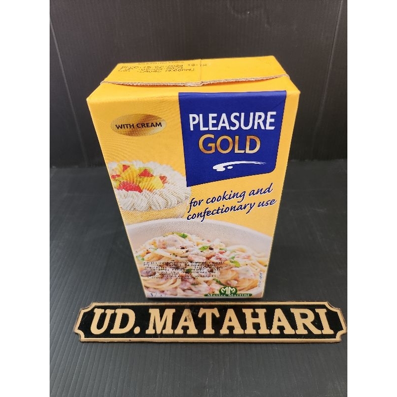 

Cooking Cream Pleasure Gold Master Gourmet / Krim Masak Kemasan 1ltr