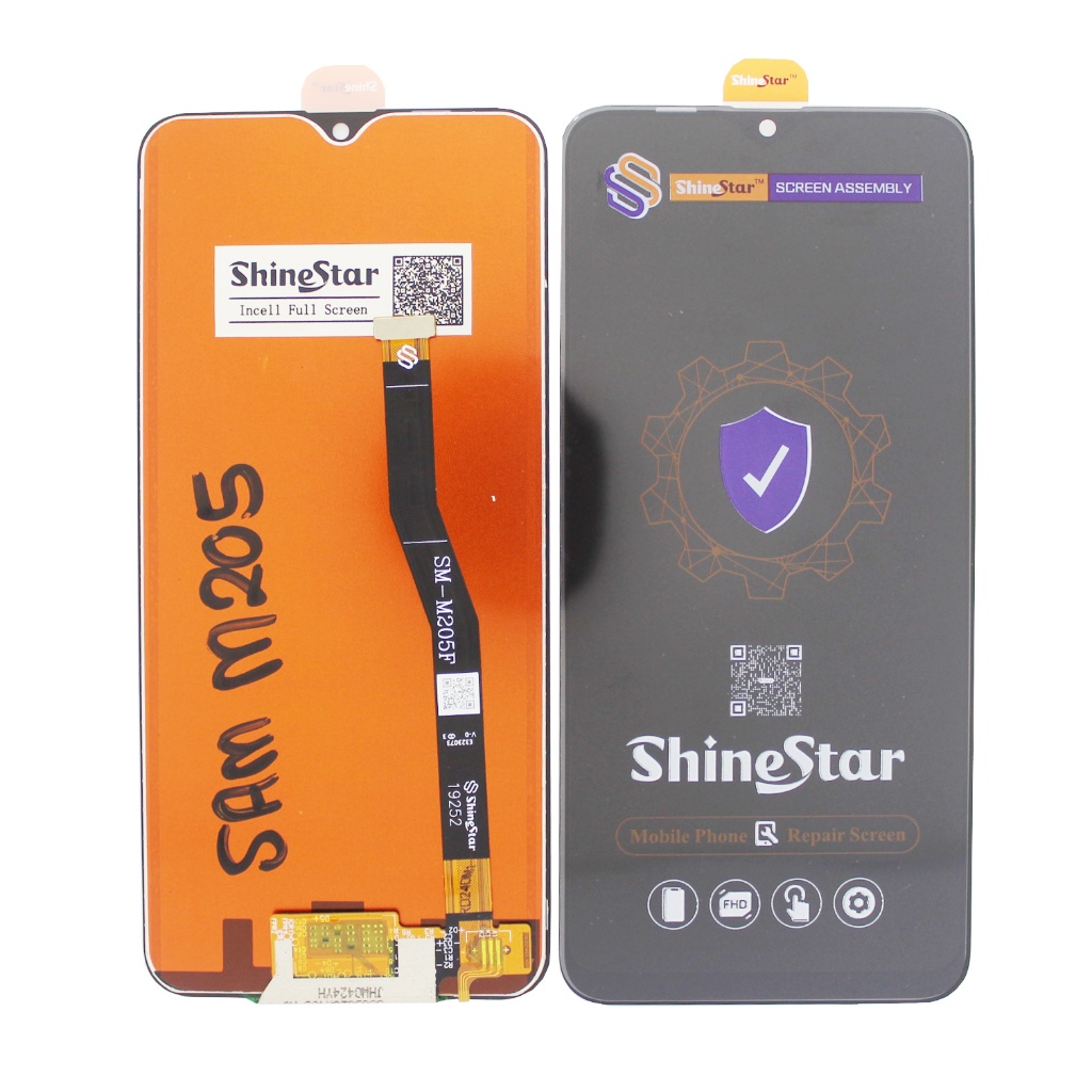 LCD LAYAR GAMBAR SAM M205 + TS_ HITAM PZ TP SS IN5 GALAXY M20 2019 SM-M205F M20 5G