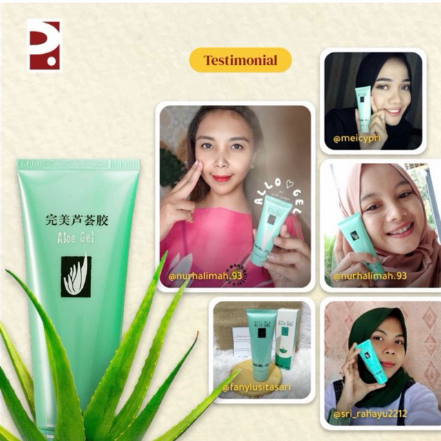 PERFECT Aloe Gel | 100% Harga resmi + handcarry | Rahasia Kulit Mulus Tanpa Bekas Luka