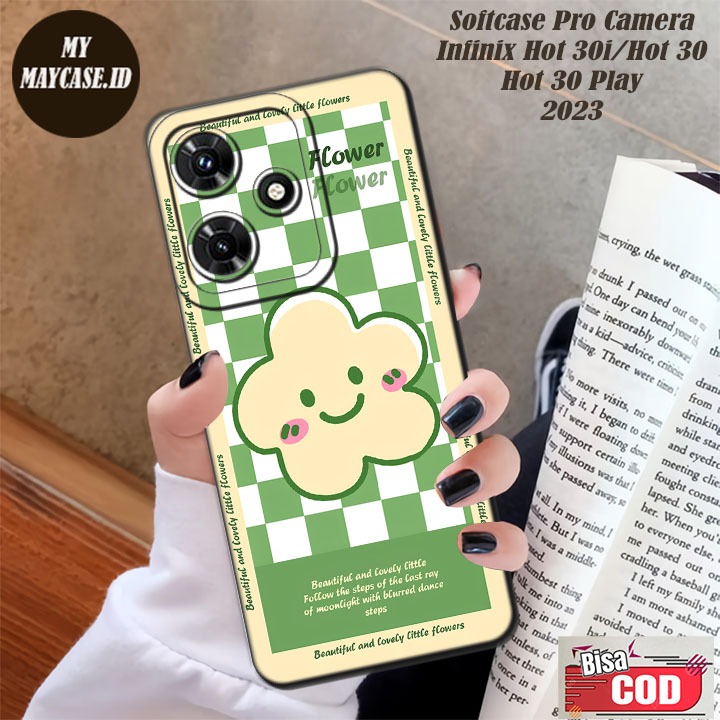 Case INFINIK HOT 30 Play Softcase HOT 30 pelindung Belakang HOT 30i Casing INFINIK HOT 30 Play  Peli