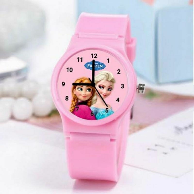 jam tangan frozen anak perempuan