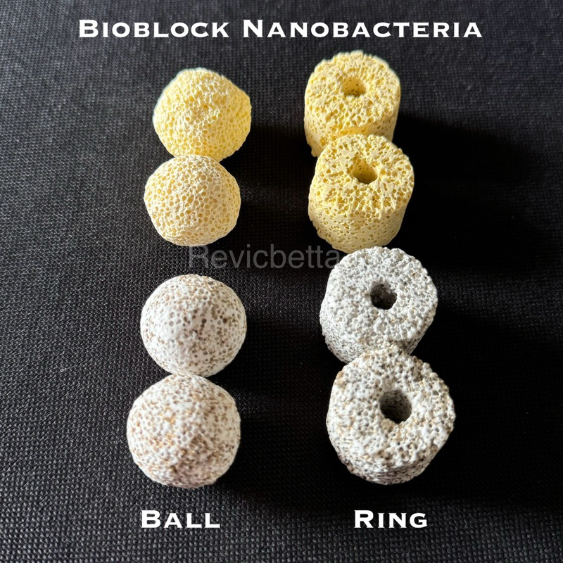 Media Filter Biologi Bioblock Bioring Bio ring Nano Backteria Momogi Bulat Rumah Bakteri