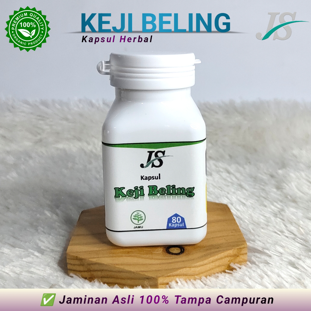 

Kapsul Keji Beling Asli Herbal Isi 80 / Atasi Batu Ginjal Melancarkan kencing