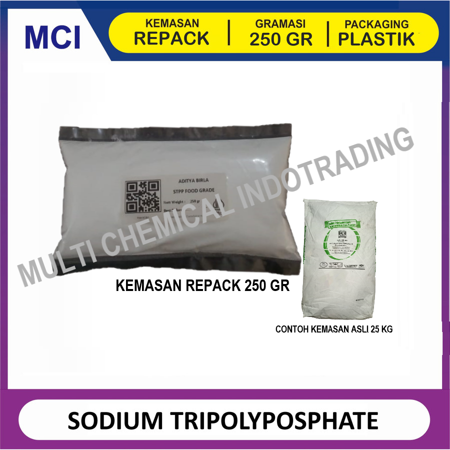 

SODIUM TRIPOLYPHOSPHATE. STPP. PENGENYAL FOOD GRADE. 250gr