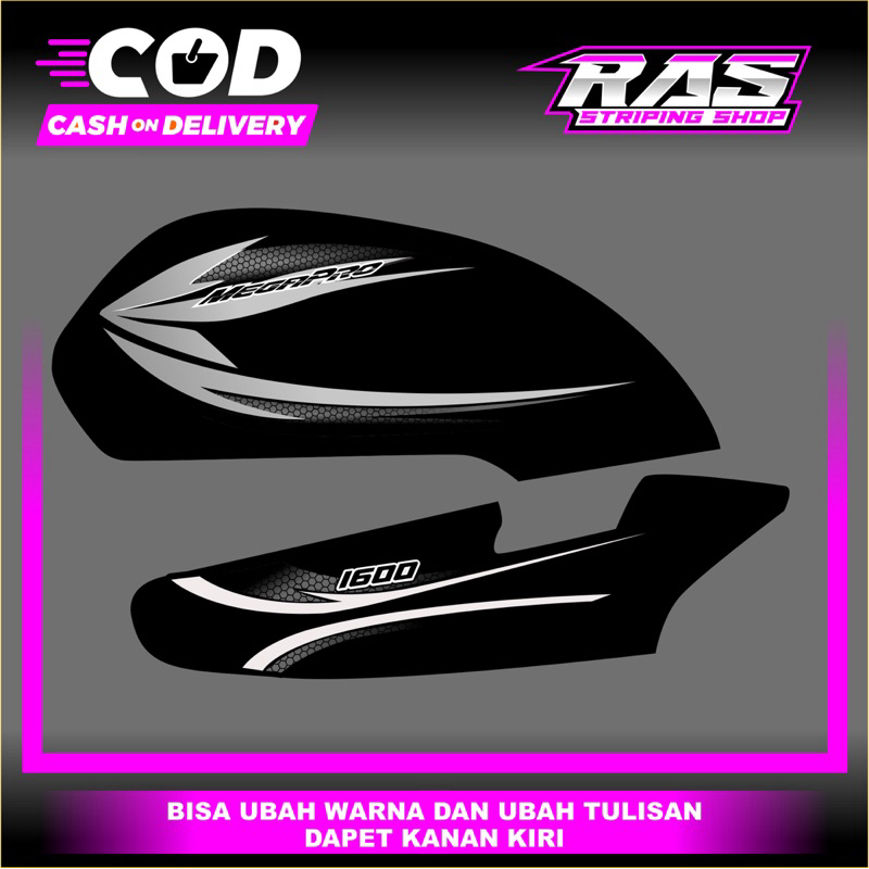 striping megapro hiu variasi custom striping mp hiu variasi les stiker mp kates