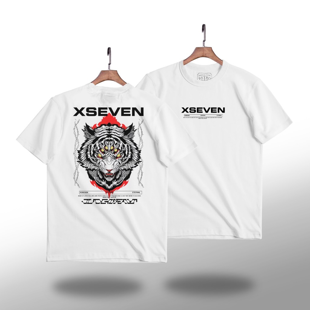 KAOS DISTRO COWOK CEWEK HARIMAU //KAOS DISTRO //BAJU COWOK CEWEK  DEWASA NOLAND
