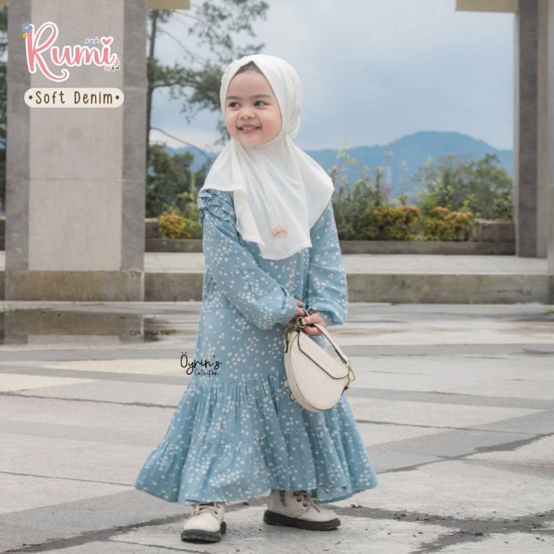 OYRINS RUMI DRESS /GAMIS ANAK