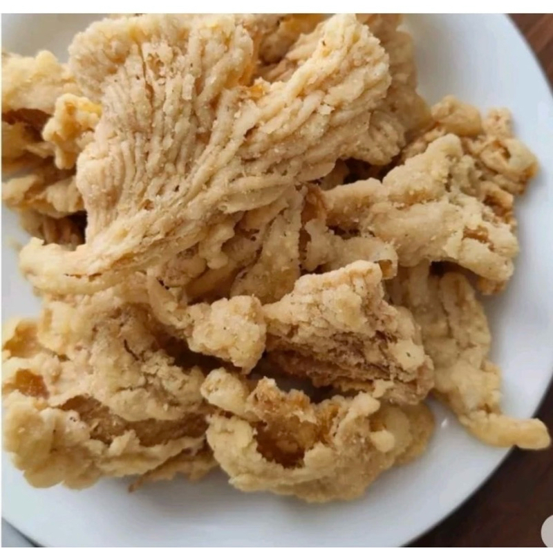 

Keripik jamur crispy renyah besar