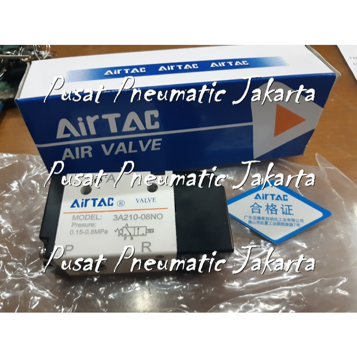 Solenoid Valve AIRTAC 3A210-08-NO Pneumatic Pilot Valve 3A210-08-NO AIRTAC Solenoid 3A210-08-NO