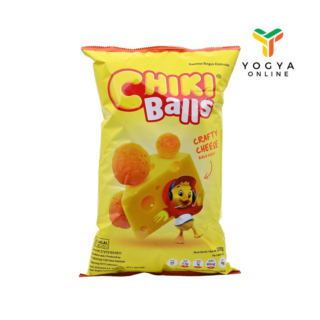 

Chiki Balls Crafty Cheese 200 Gr