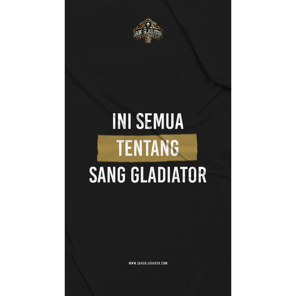 

kopi pilihan gladiator by vicky prasetyo