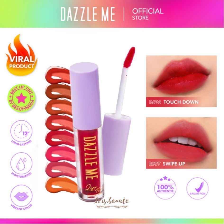 DAZZLE ME Ink Licious Lip Tint / Hyper Stay Long Lasting Liquid Lip Stain / Liptint Viral