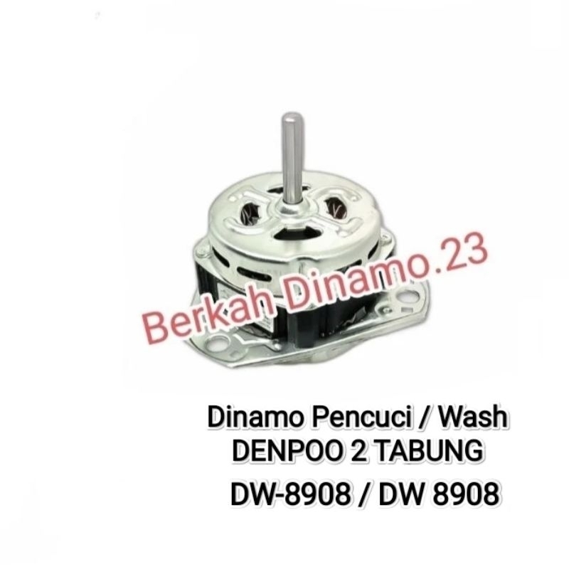 Dinamo Pencuci Mesin Cuci DENPOO DW-8908 Motor Wash Penggilas Denpoo Dw 8908