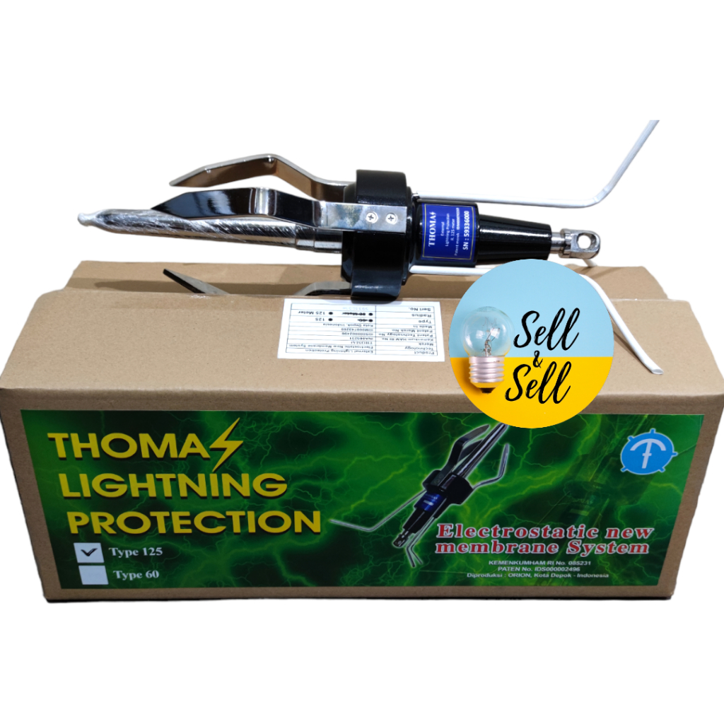 Penangkal Petir THOMA TP-60 / Anti Petir THOMA Radius 60 Meter
