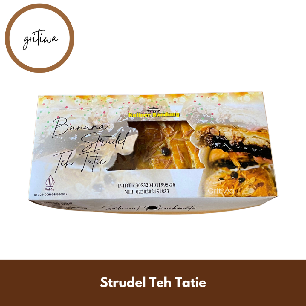 

GRITIWA - STRUDEL PISANG TEH TATIE - COKLAT KEJU