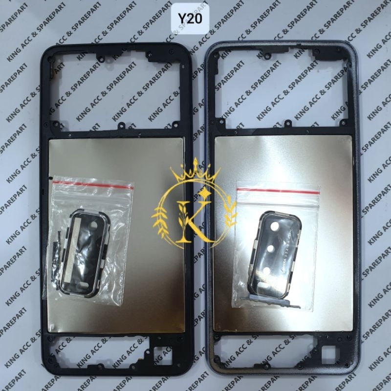 TULANG CASING BELAKANG RANGKA CASING BELAKANG BAZEL BEZZEL CASING VIVO Y20 / Y12S