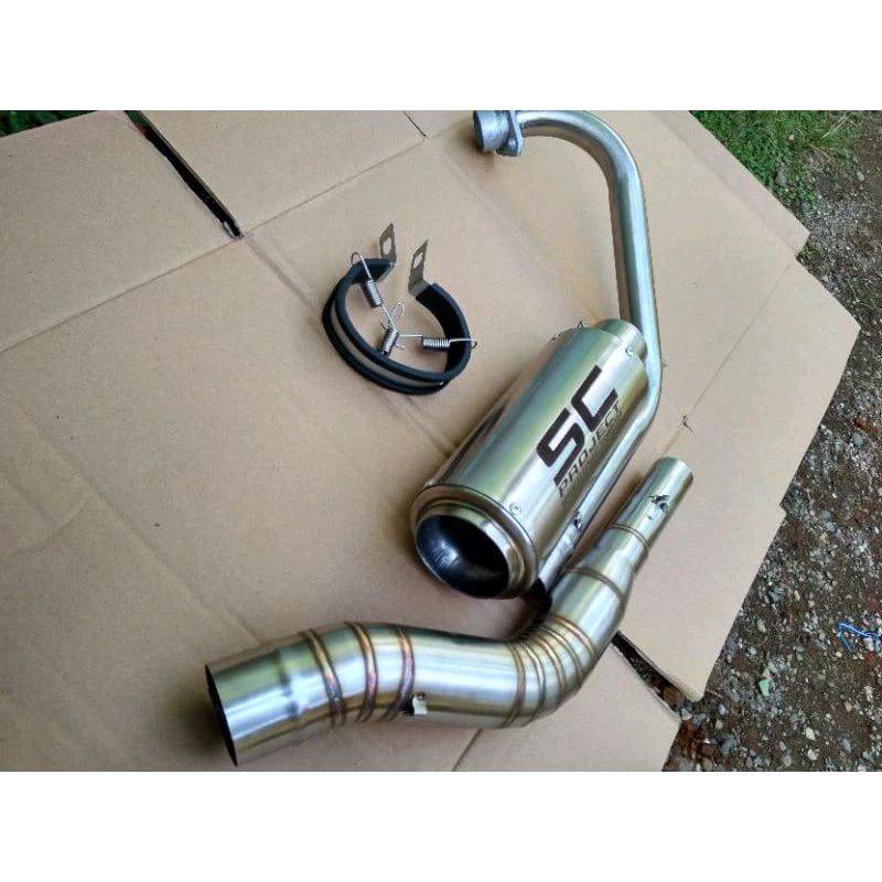knalpot sc project buat motor satria Fu