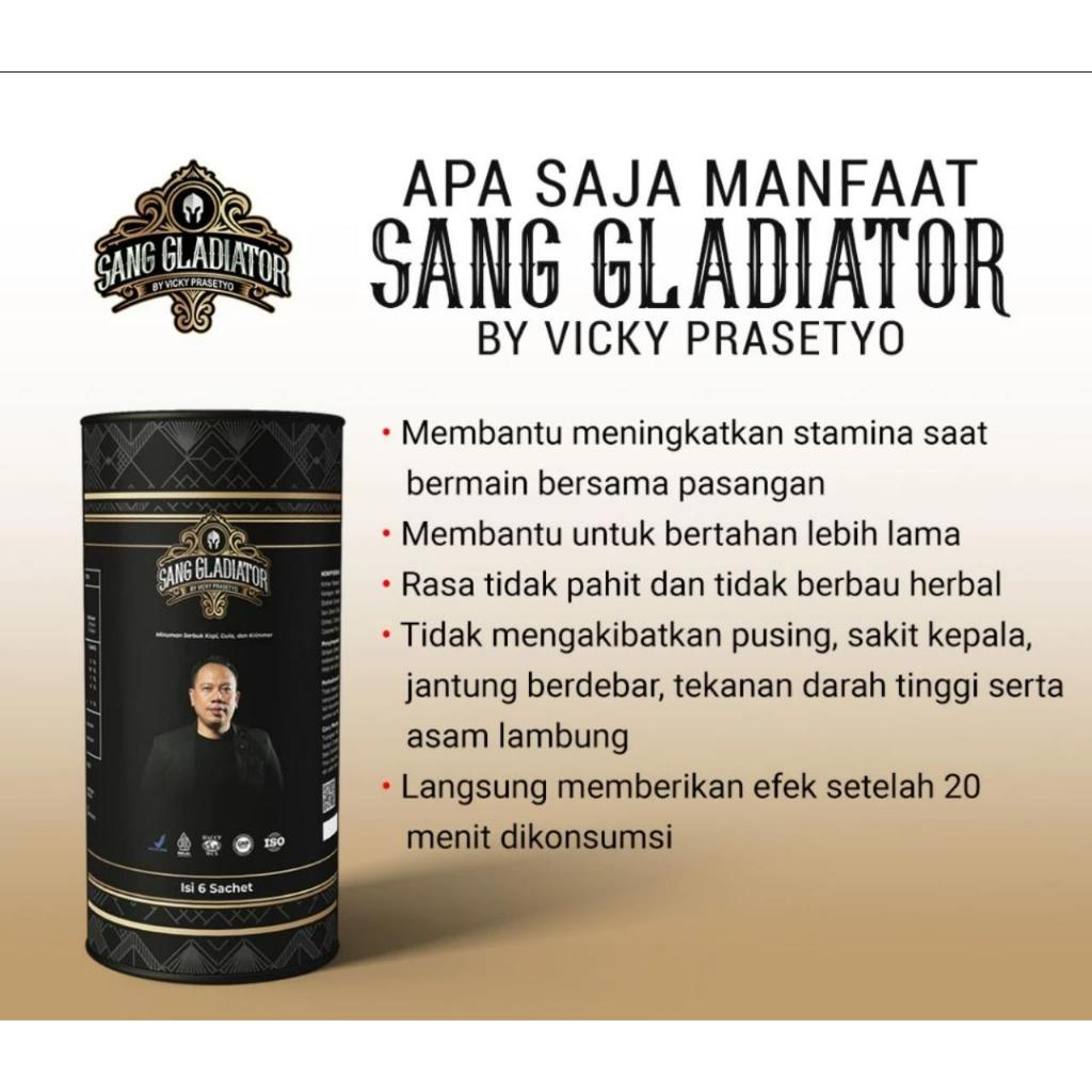 

Kopi Pilihan Pria By Vicky Prasetyo || Dengan Aroma yang Khas Dan Tidak Berbau Herbal - 100% HALAL