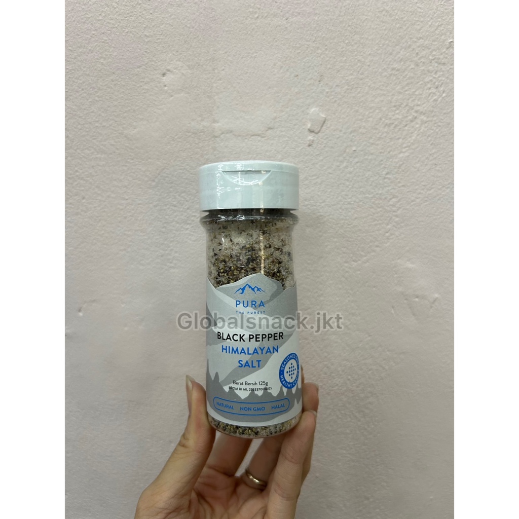 

PURA PURE HIMALAYAN SALT BLACK PEPPER / HIMALAYAN SALT