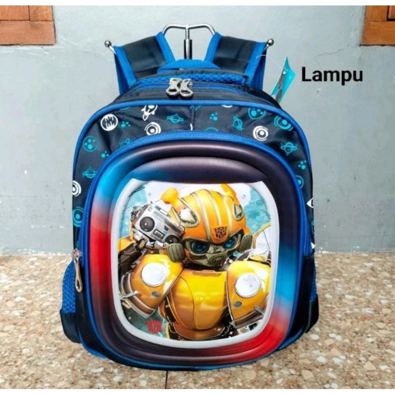 TAS RANSEL ALTO KARAKTER LED TAS BACKPACK SEKOLAH ANAK COWOK TK PAUD