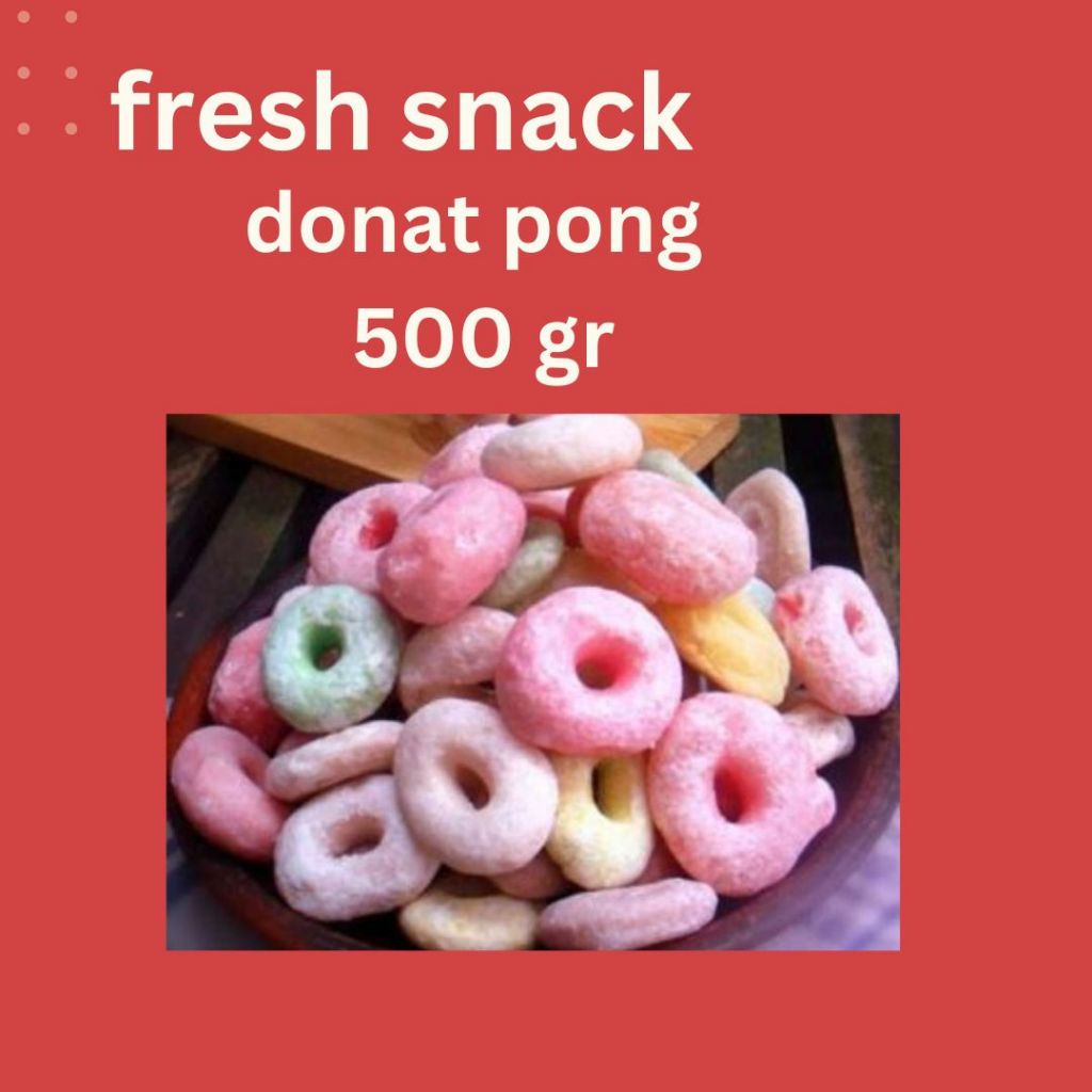 

(500gr) donat pong | cemilan enakkk!!
