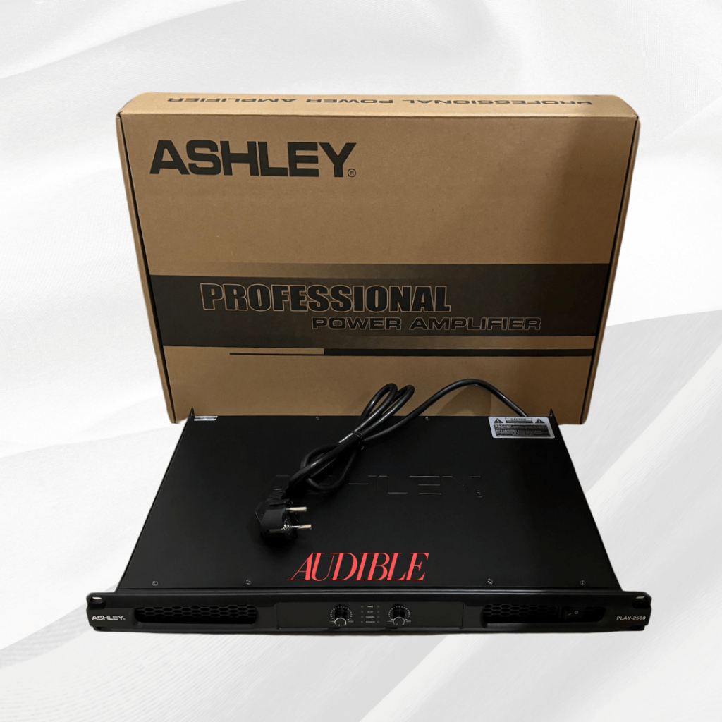 POWER AMPLIFIER ASHLEY PLAY2500 / PLAY 2500 CLASS D ORIGINAL ASHLEY