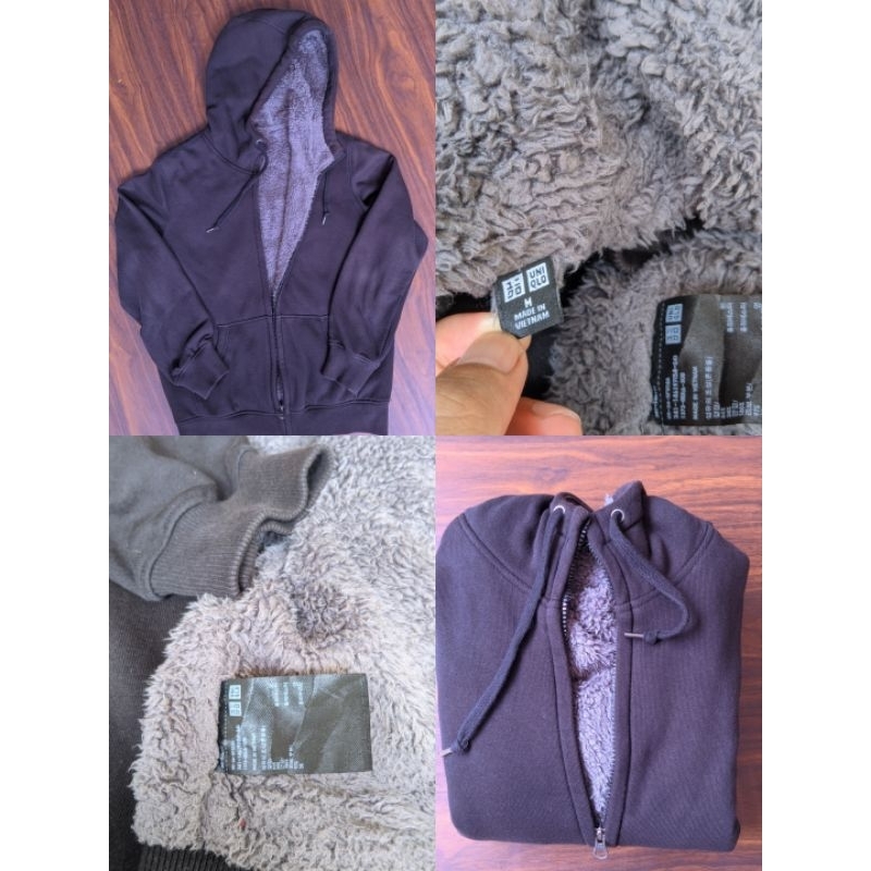 Hoodie Sherpa Uniqlo
