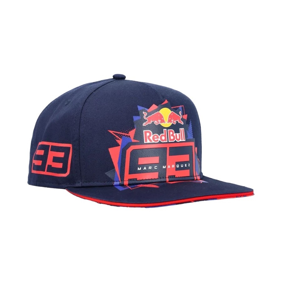 Gresini Racing MotoGP 2024 Marc Marquez Flat Cap Red Bull. Topi Unisex ORIGINAL