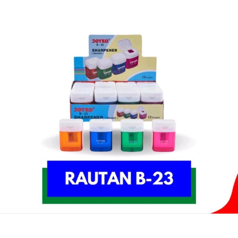 

(12pcs) Rautan Joyko B-23 / serutan Joyko murah