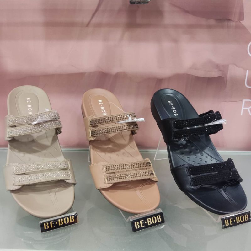 BE-BOB SHOES ORIGINAL❗Sandal Flat Wanita
