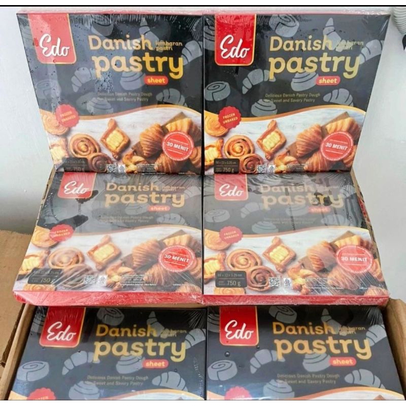 

Edo Danish Pastry Sheet 750gr -BEST SELLER & TERMURAH-