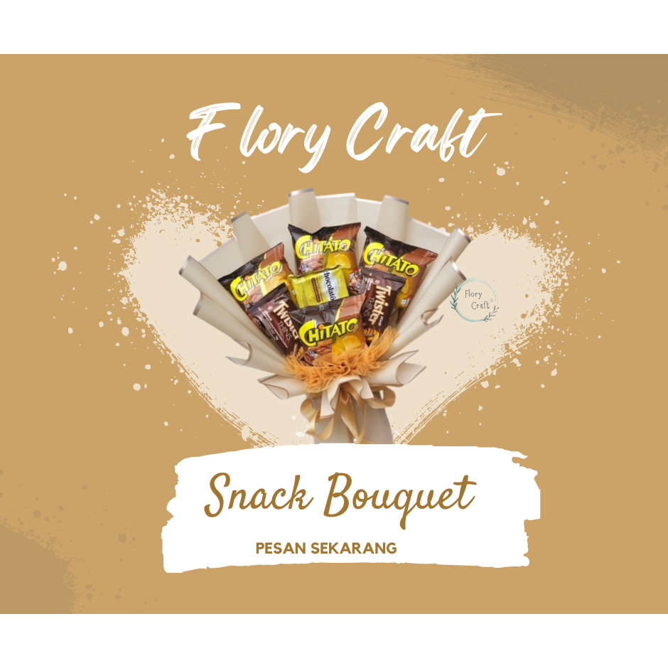 

Buket Snack Tema Coklat