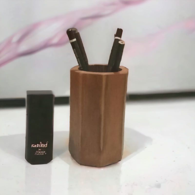 

terbaru wadah pulpen sudut 8 dari bambu