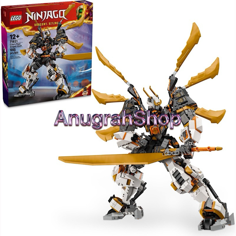 LEGO 71821 NINJAGO Cole Titan Dragon Mech