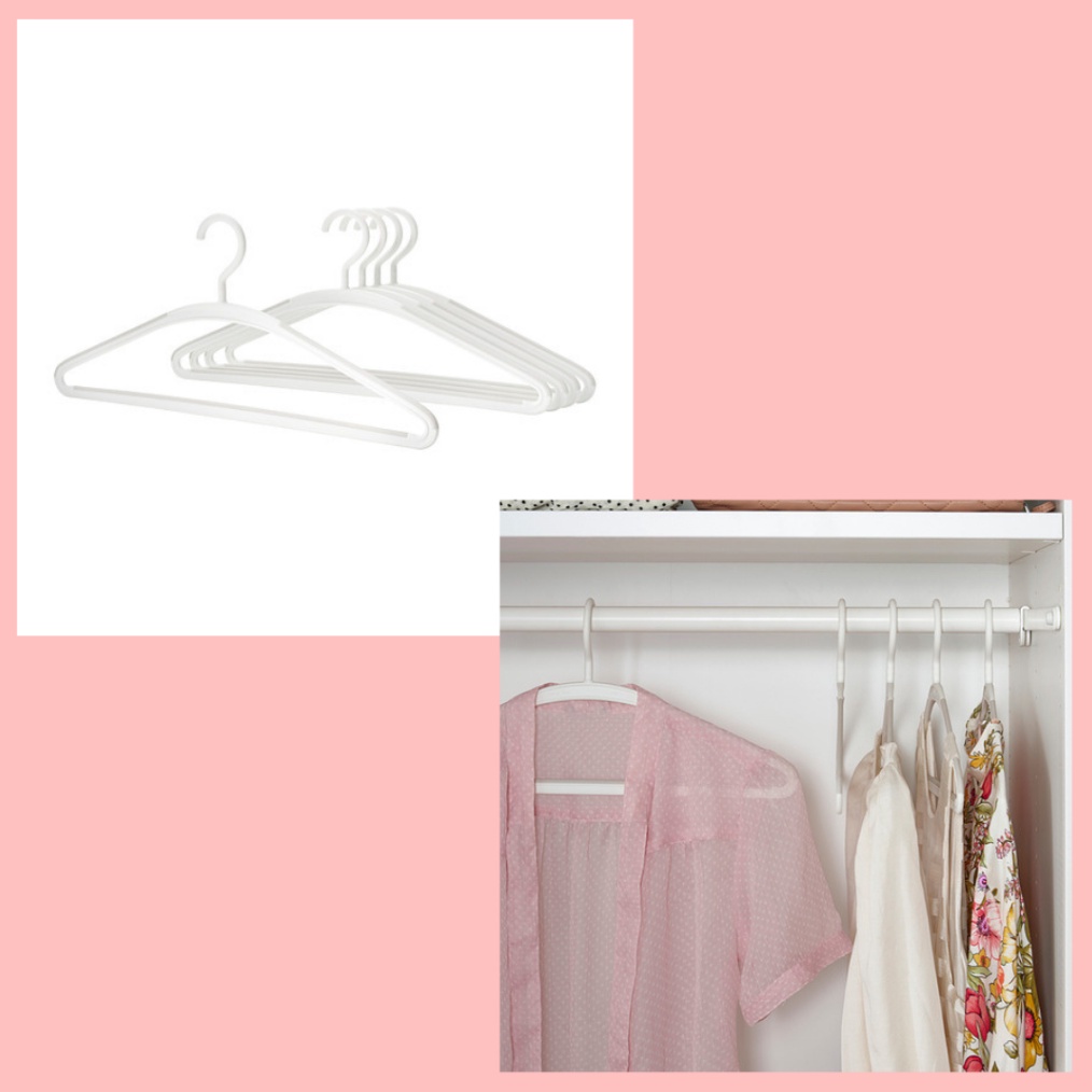 CUCIGUDANG TRYSSE Gantungan putihabuabu gantungan baju gantungan baju plastik gantungan baju putih g