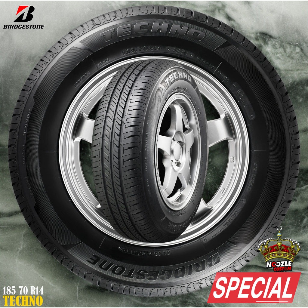 Ban Mobil standar Avanza Xenia Kijang R14 Merek Bridgestone Ban Luar Ukuran 185 70 R14 Nik Terbaru