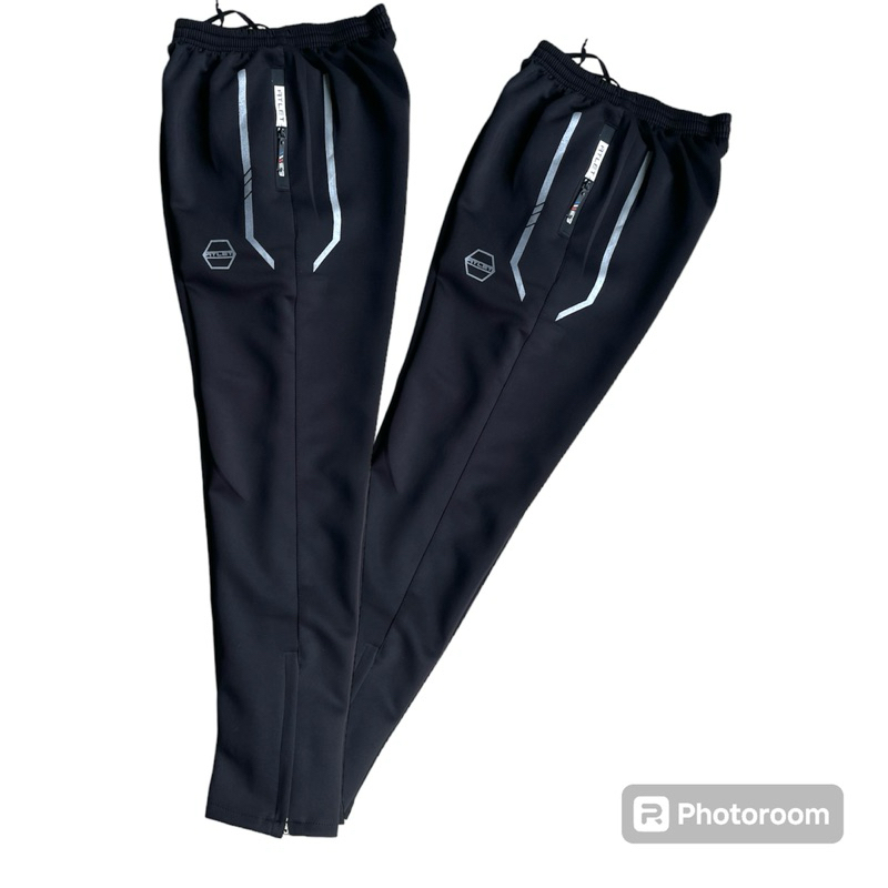 Sweat Pants Model Lis Unisex Celana Panjang Trening Jogger Wsnita Nyaman Olahraga Crlana Dewasa Nyam