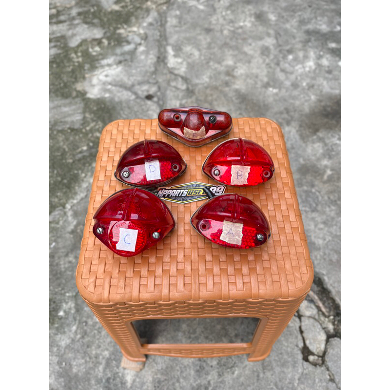 Stoplamp Lampu Belakang Wipac England Original Not WP Gorila Heibars BSA cb gl