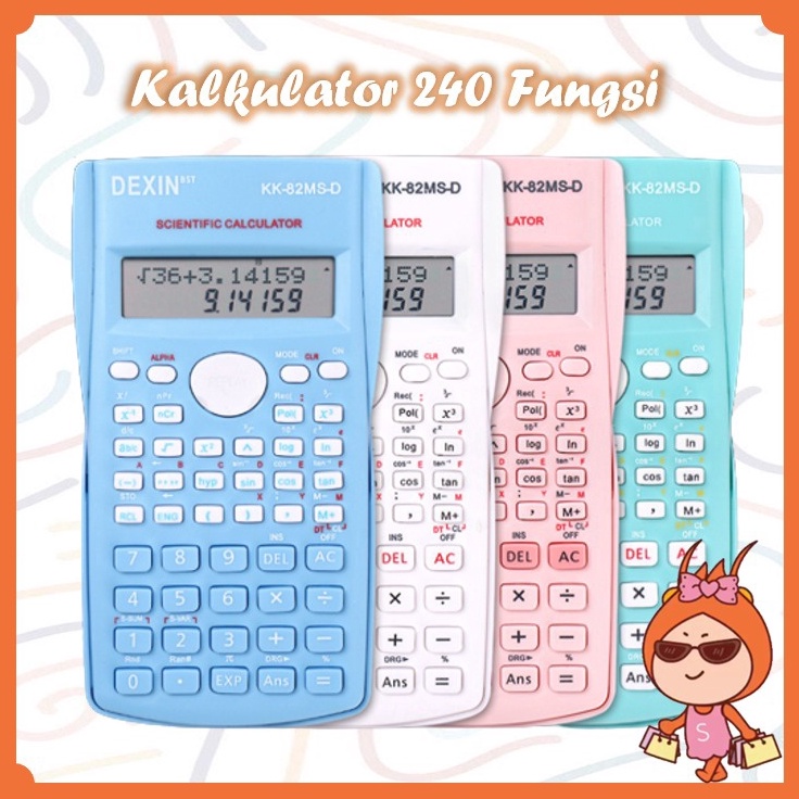 

Hemat 5 Reseller Welcome S5977 Kalkulator Ilmiah 24 Fungsi Kalkulator Scientific Kalkulator Sains Kalkulator SinCosTan