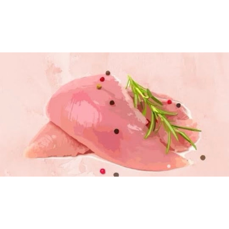 

Dada ayam giling 1 kg