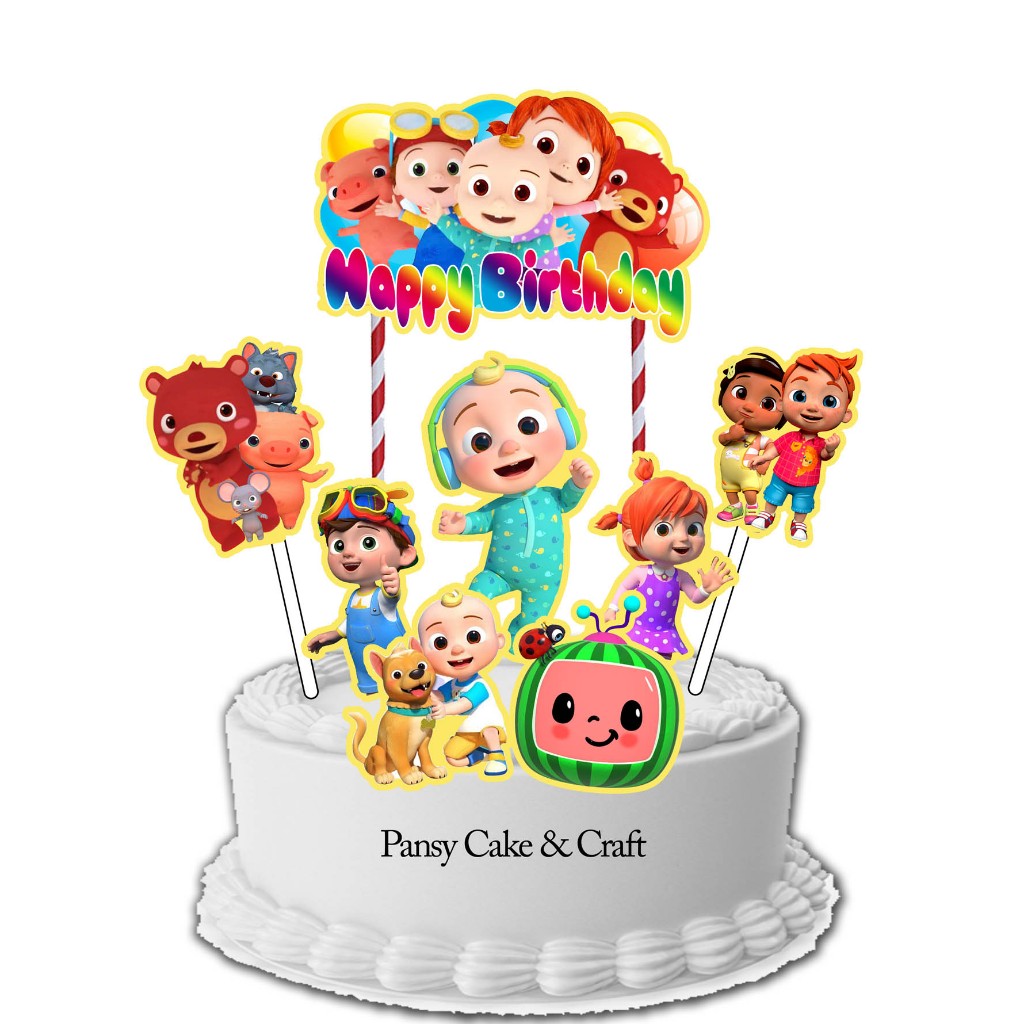 Cake topper Melon Coco Big EKONOMIS